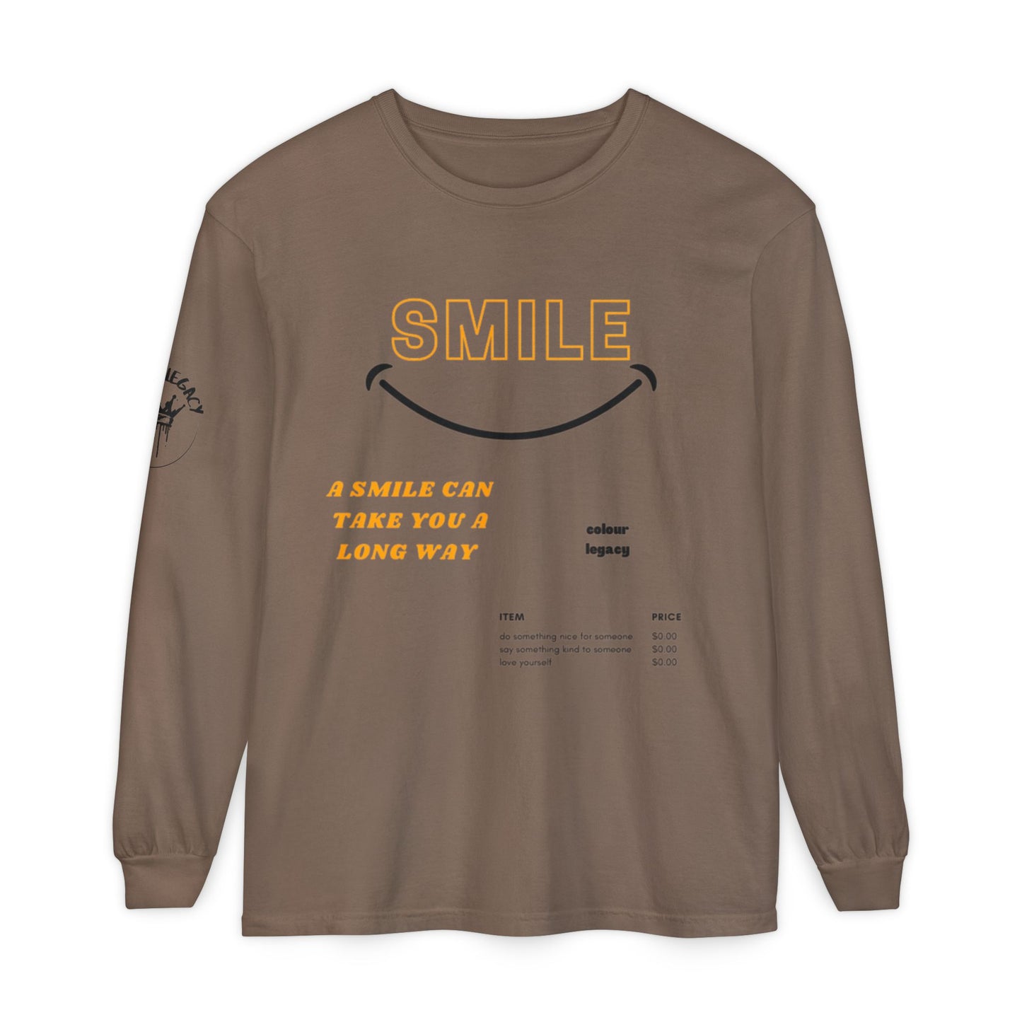 Colour Legacy - “smile” Oversized Tee