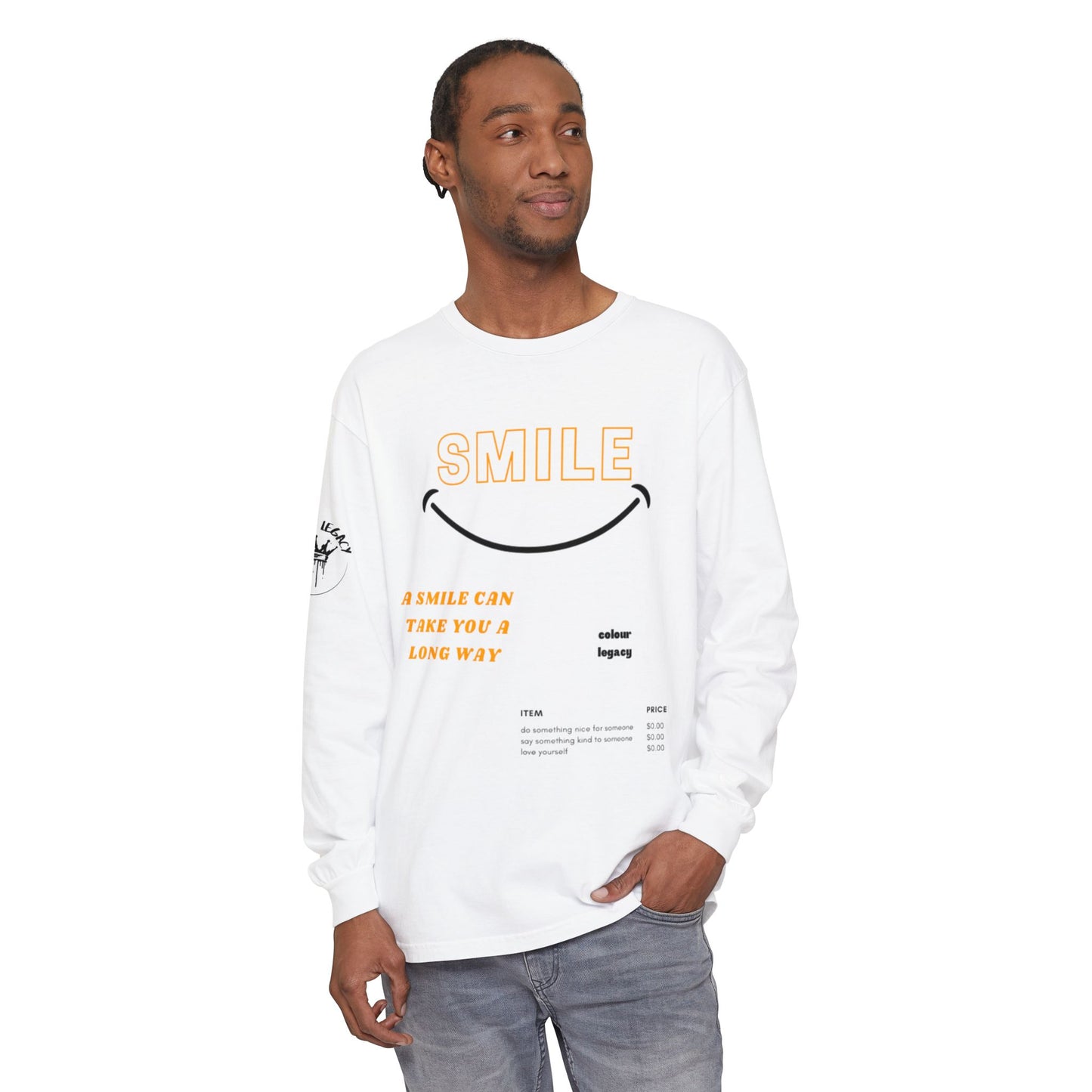 Colour Legacy - “smile” Oversized Tee