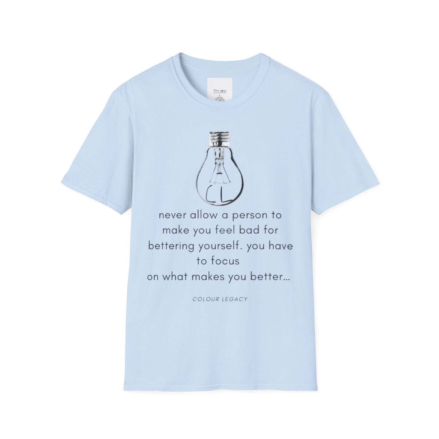 Colour Legacy- Positive Thoughts "light" Tee