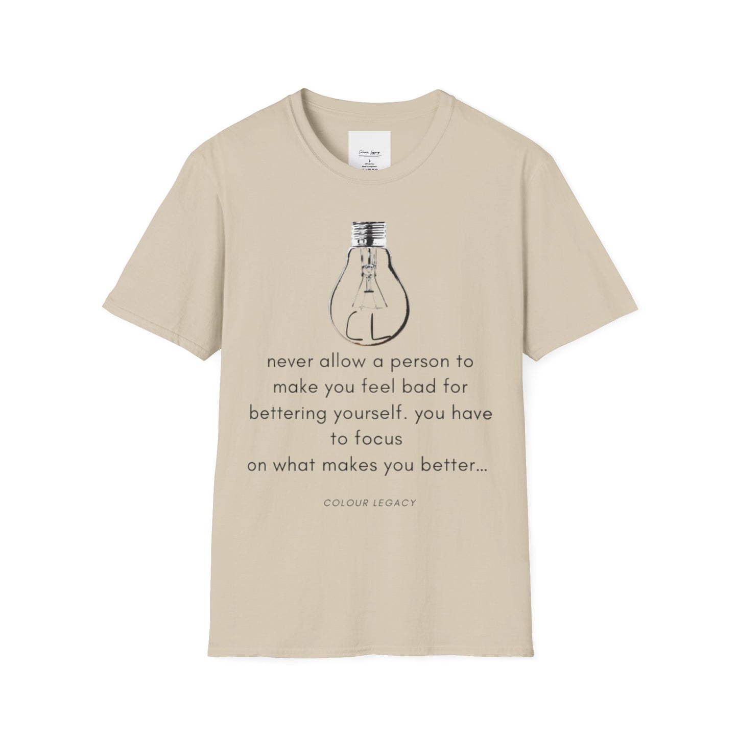 Colour Legacy- Positive Thoughts "light" Tee