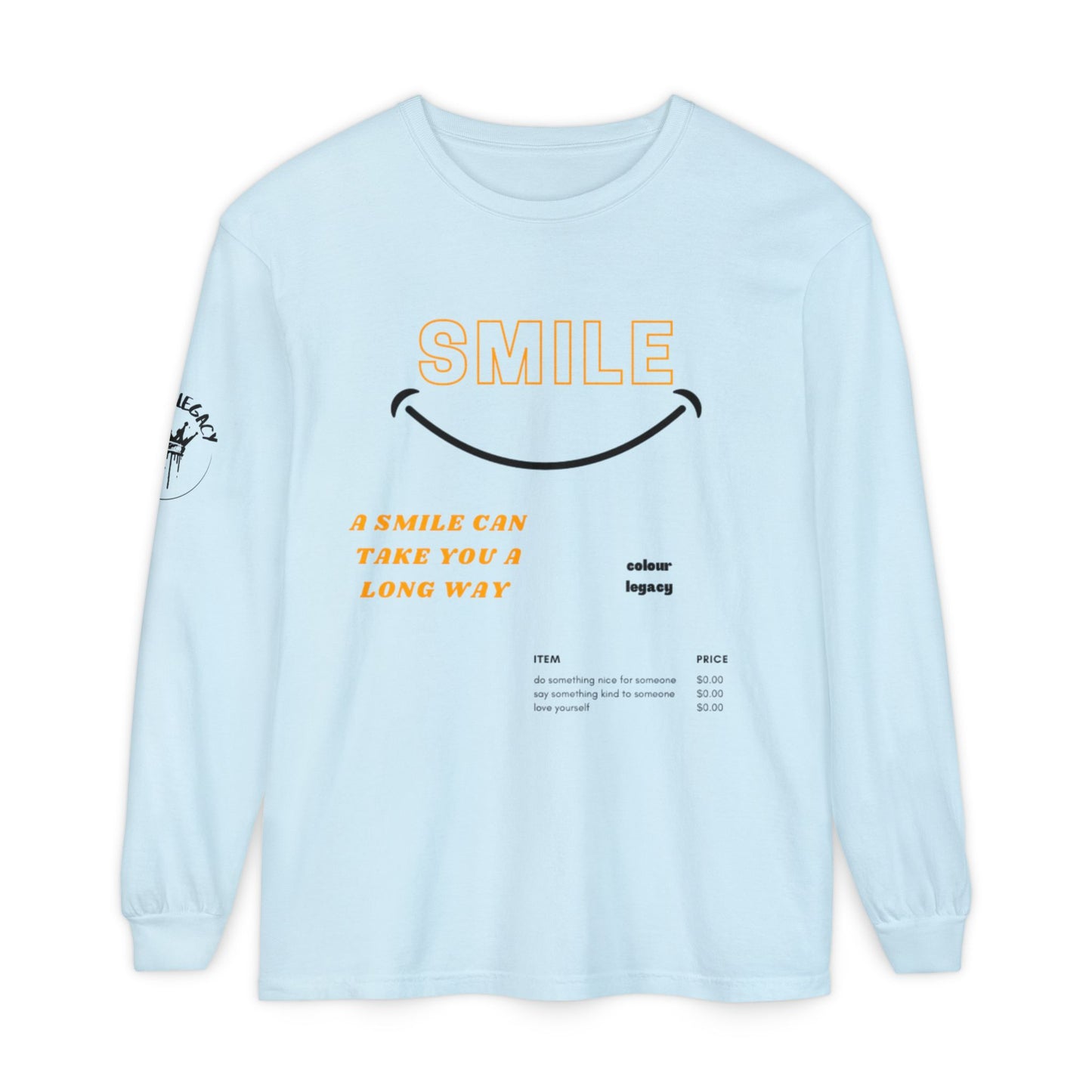 Colour Legacy - “smile” Oversized Tee