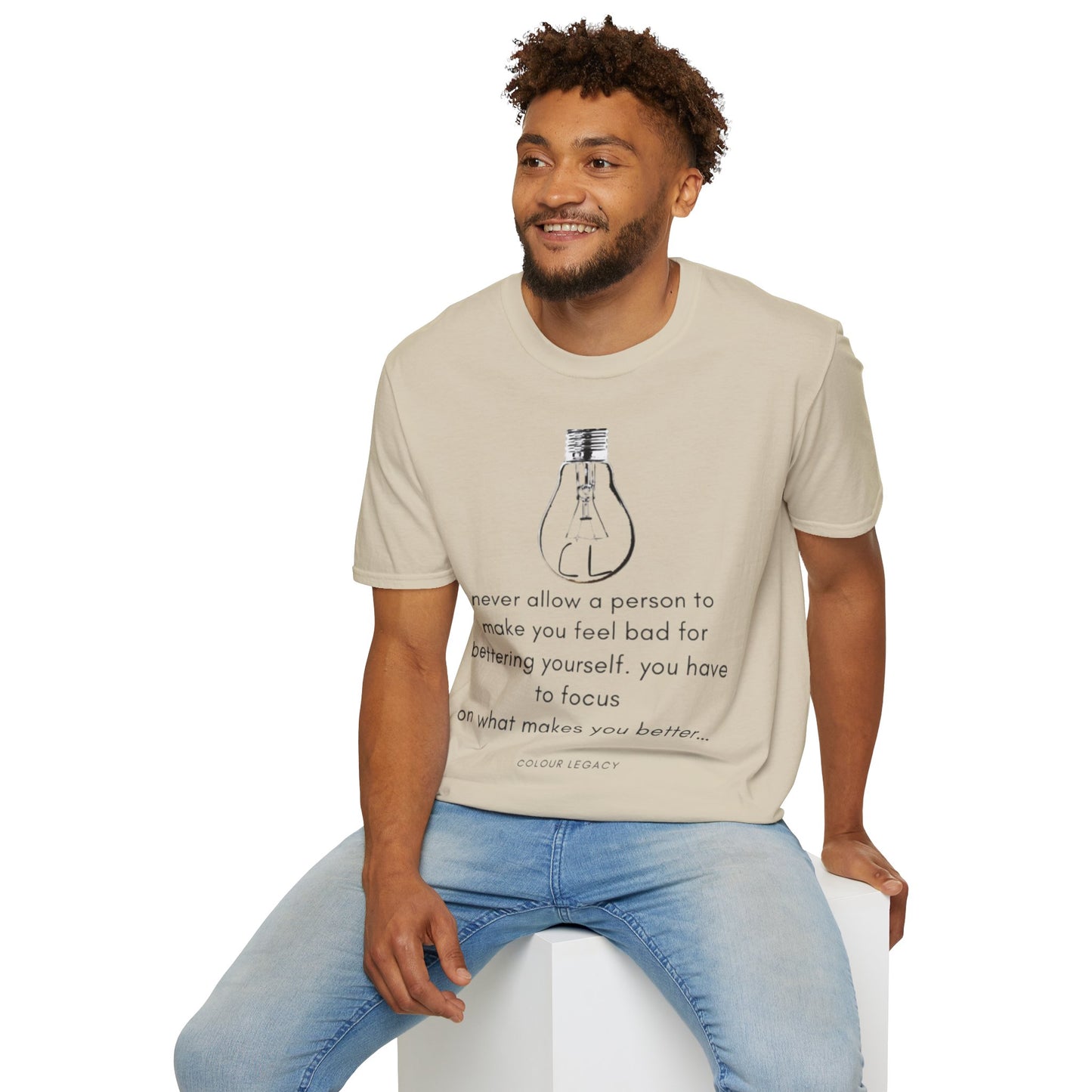 Colour Legacy- Positive Thoughts "light" Tee